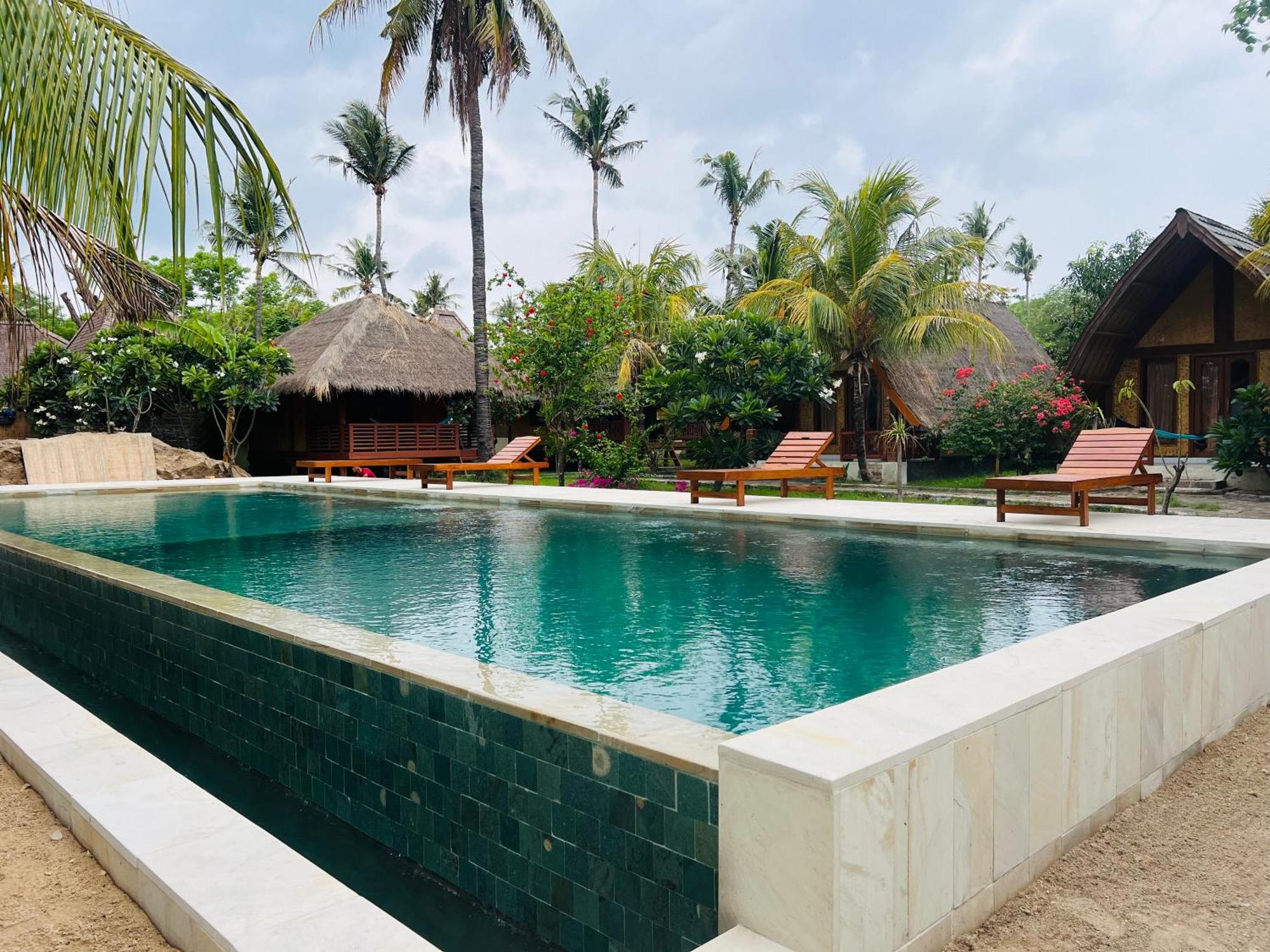 Gita Gili Bungalow ギリ・アイル エクステリア 写真