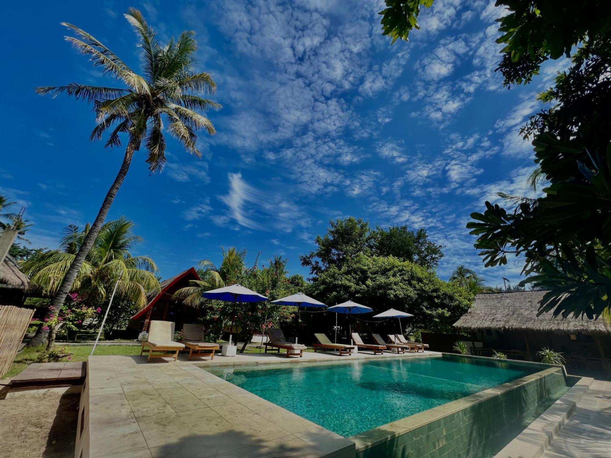 Gita Gili Bungalow ギリ・アイル エクステリア 写真