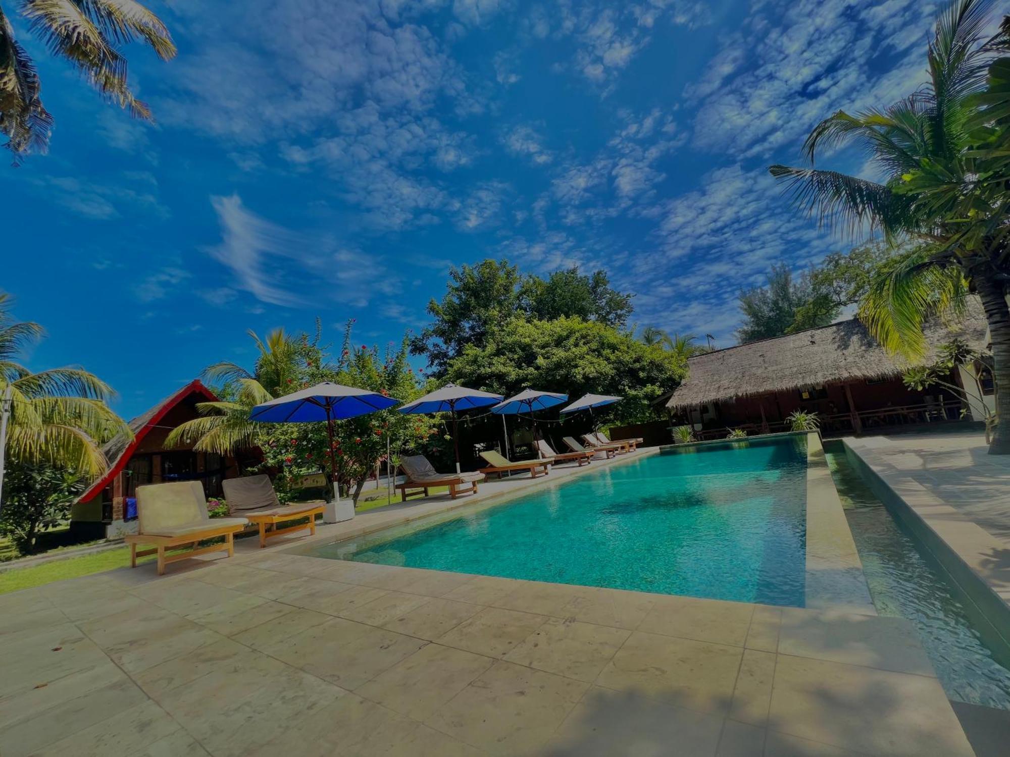 Gita Gili Bungalow ギリ・アイル エクステリア 写真
