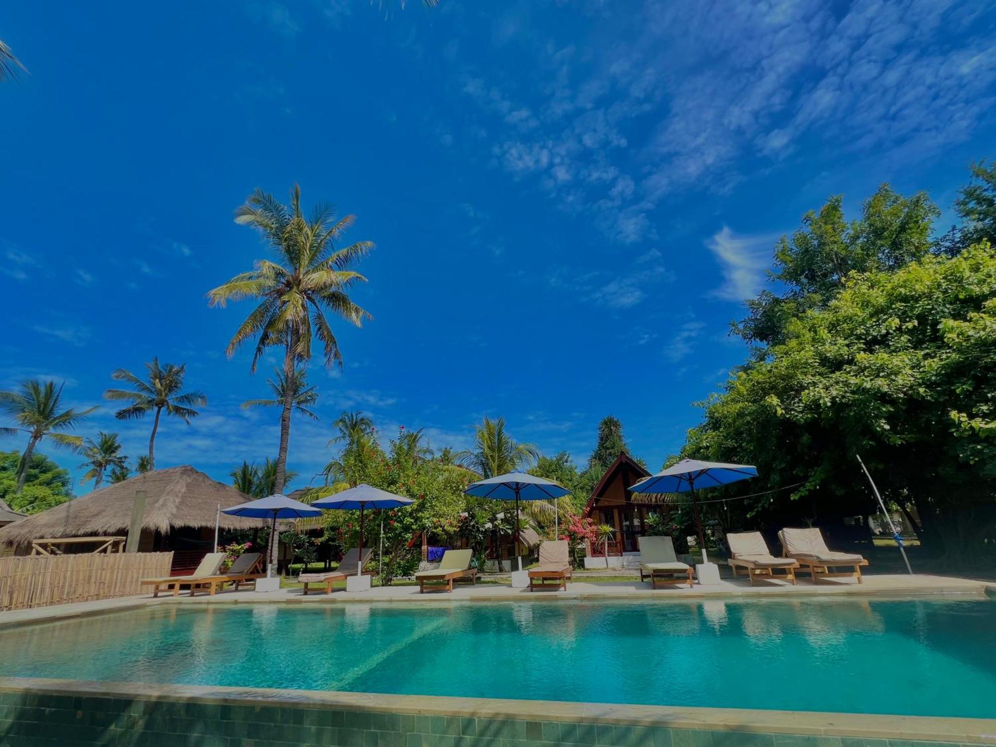 Gita Gili Bungalow ギリ・アイル エクステリア 写真